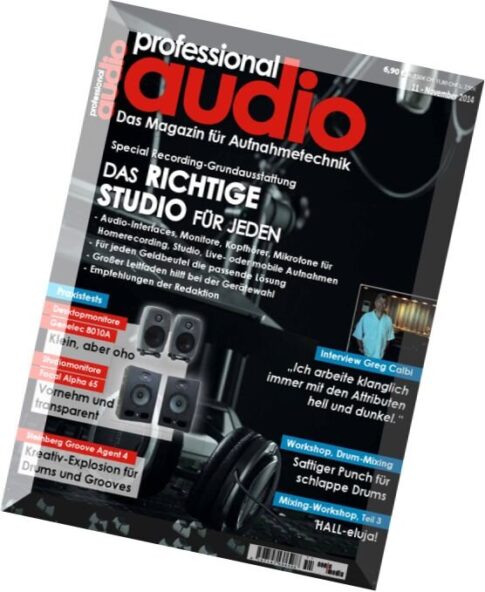 Professional Audio Magazin – November 11, 2014