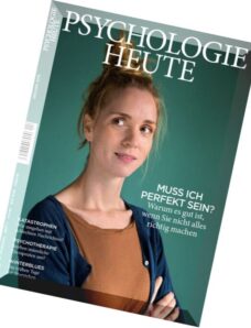 Psychologie Heute Magazin Januar N 01, 2015