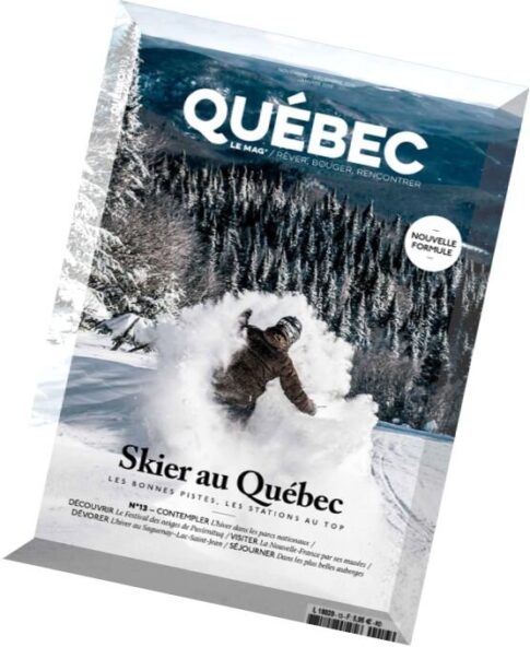 Quebec le mag N 13 — Novembre-Decembre 2014-Janvier 2015
