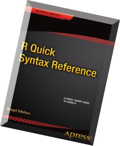R Quick Syntax Reference