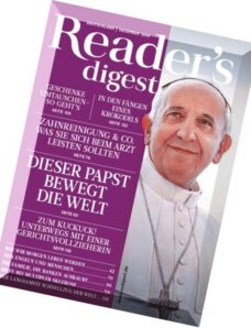 Readers Digest Germany Magazin Dezember N 12, 2014