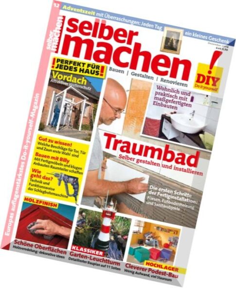Selber Machen – Heimwerkermagazin Dezember 12, 2014