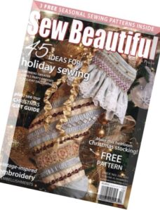 Sew Beautiful Issue 139, November-December 2011