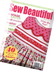 Sew Beautiful Issue 141 — March-April 2012