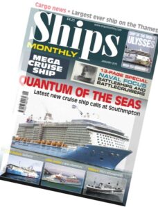 Ships Monthly – January 2015