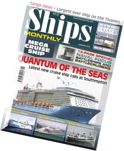 Ships Monthly – January 2015