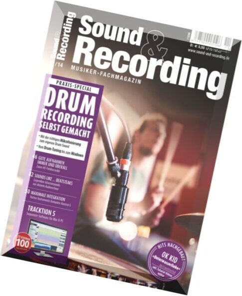 Sound & Recording — Fachmagazin fur Musiker November 11, 2014