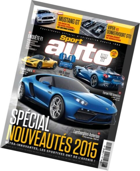 Sport Auto N 634 — Novembre 2014