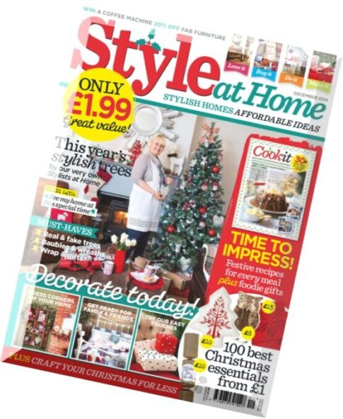 Style At Home UK — December 2014