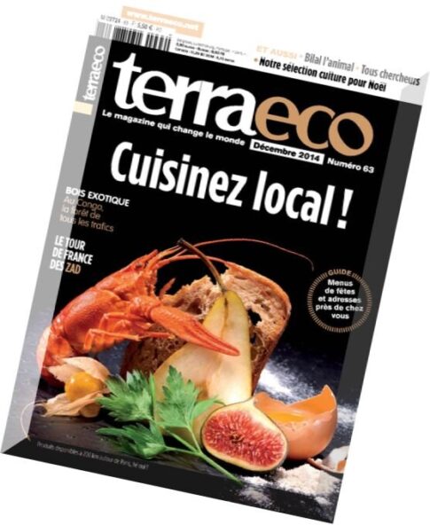 Terra Eco N 63 – Decembre 2014