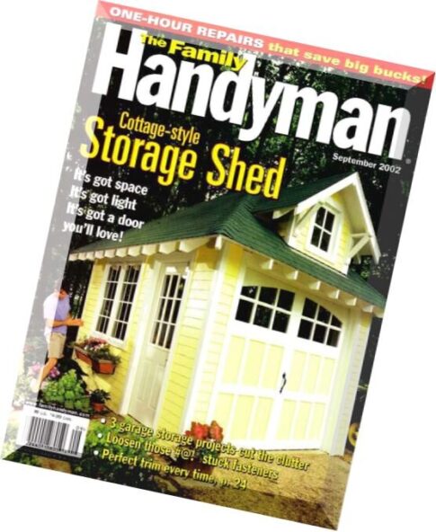 The Family Handyman — Septmber 2002