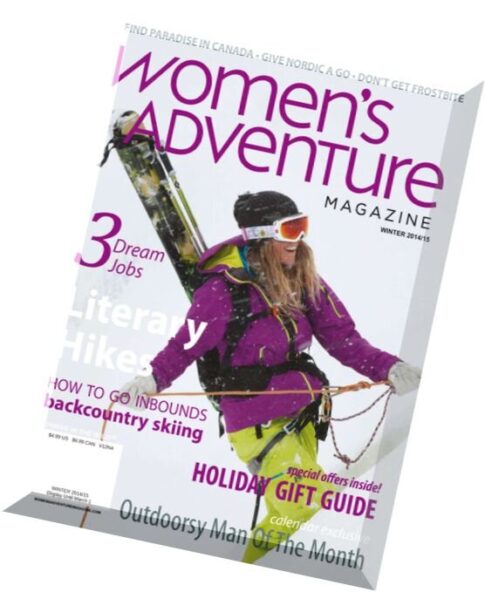 Women’s Adventure Magazine – Winter 2014
