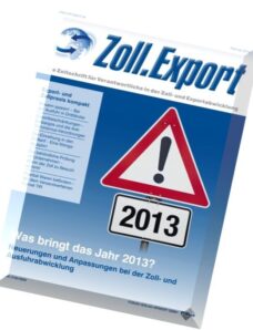 Zoll.Export – Februar 2013