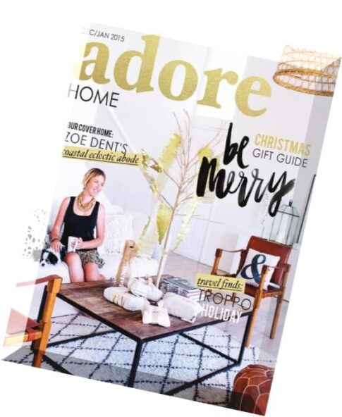 Adore Home — December 2014 — January 2015
