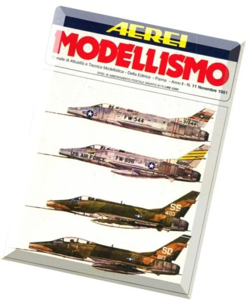 Aerei Modellismo – 1981-11 – F-100,F-105, Cessna 150__D
