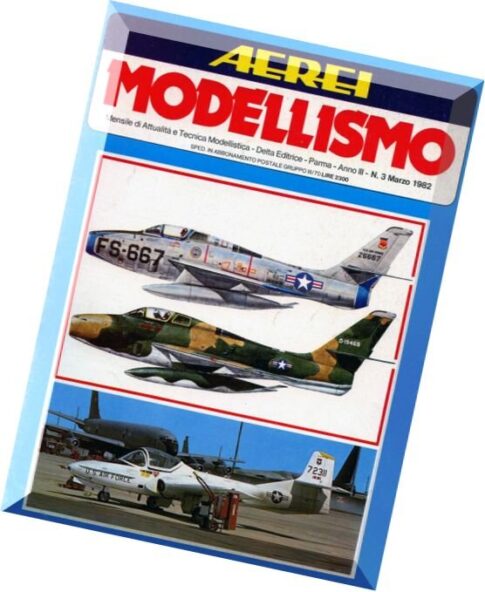 Aerei Modellismo — 1982-03 — T-37,F-84F Fw-189