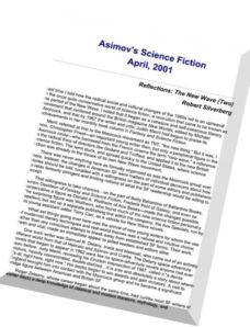 Asimov’s Science Fiction 2001.04