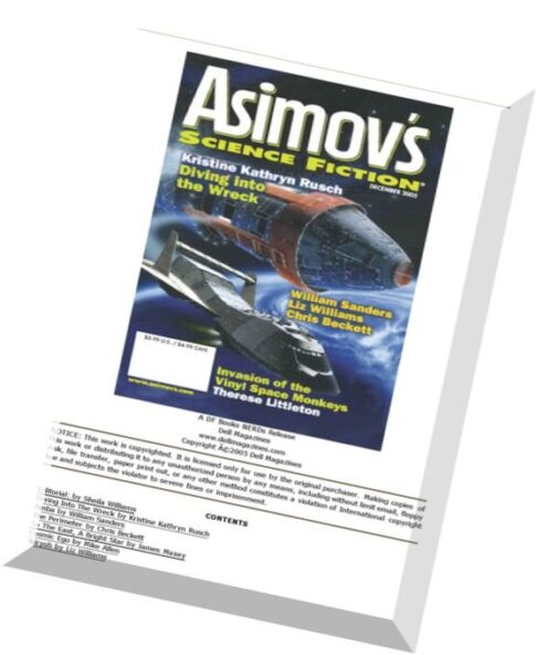 Asimov’s Science Fiction – December 2005