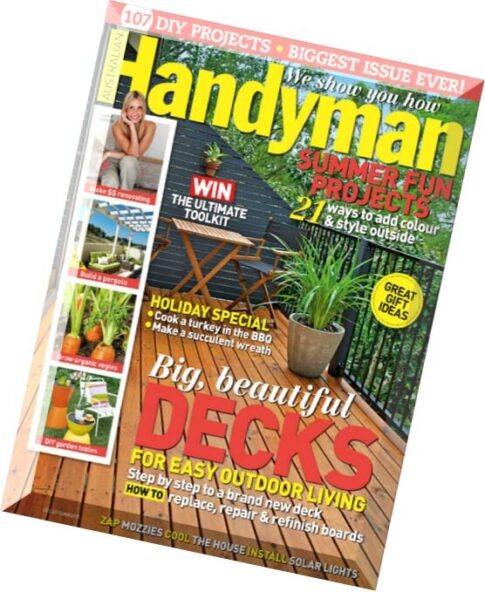 Australian Handyman – Dcember-January 2015