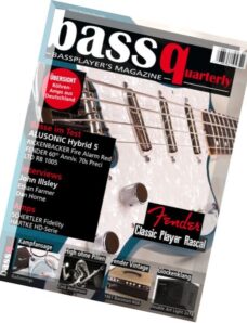 Bass Quarterly — November-Dezember N 06, 2014