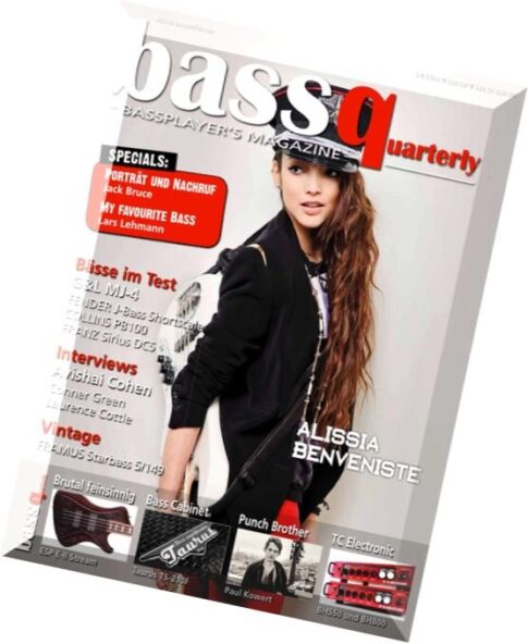 bassquarterly – Bassplayer’s Magazin – Januar-Februar 01, 2015
