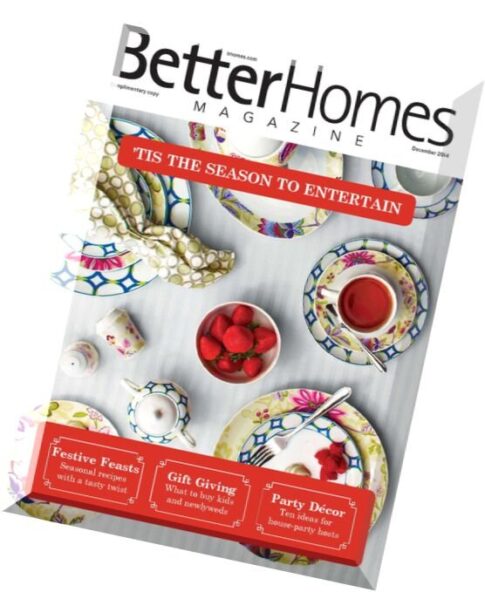 Better Homes Dubai – December 2014