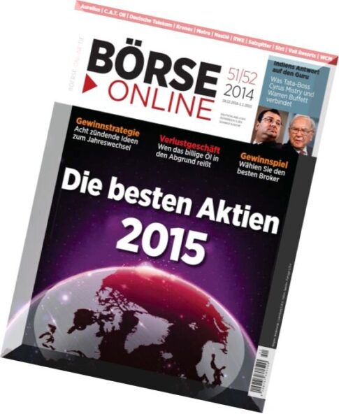 Boerse Online Finanzmagazin N 51-52, 18 Dezember 2014