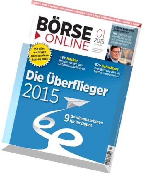 Borse Online Magazin N 01, 02 Januar 2015