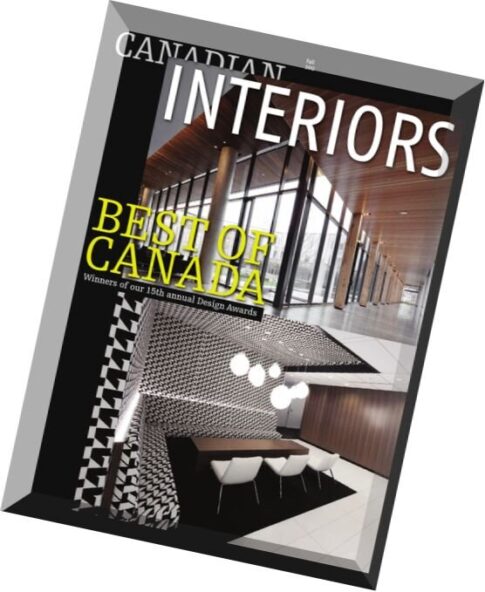 Canadian Interiors — Fall 2012