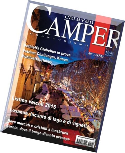 Caravan e Camper Granturismo — Dicembre 2014