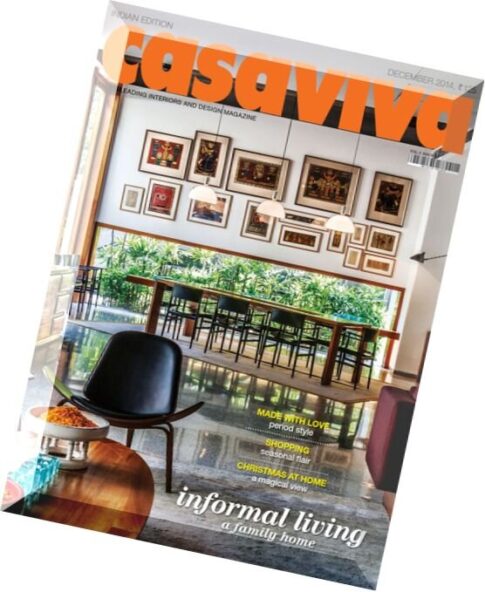 Casaviva Magazine India Edition — December 2014