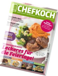 Chefkoch Magazin Dezember 12, 2014