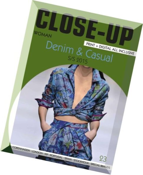 Close-Up Denim & Casual Men-Women – N 23, Spring-Summer 2015