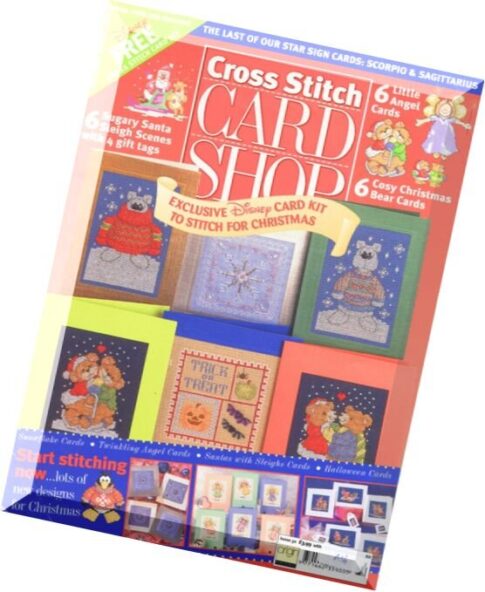 Cross Stitch Card Shop 032
