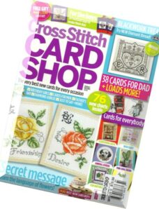 Cross Stitch Card Shop 084