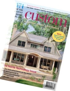Custom A Home Plan Portfolio, Issue HPR38