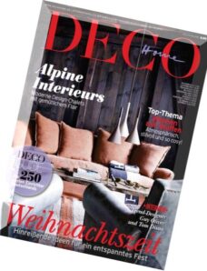 Deco — Wohnmagazin November-Dezember 05, 2014