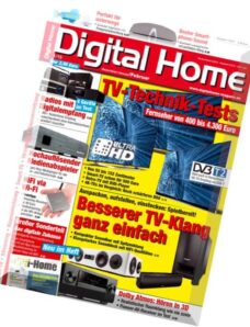 Digital Home — Test Magazin Dezember-Januar-Februar 01, 2015