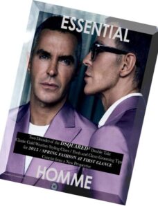 Essential Homme – December 2014 – January 2015