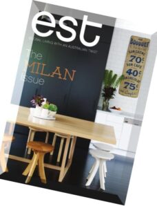 Est Magazine – Issue 14, 2014
