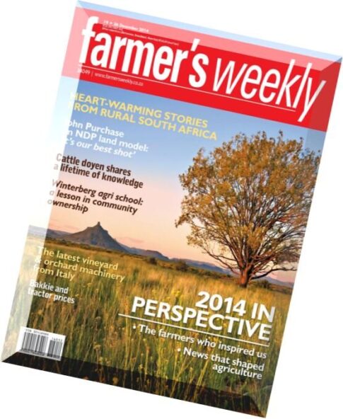 Farmer’s Weekly – 19 December 2014