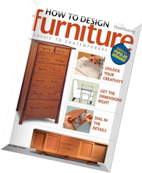 Fine Woodworking — How to Design Furniture Fall 2013