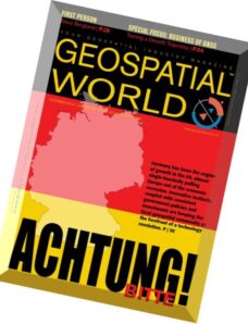 Geospatial World – October 2014