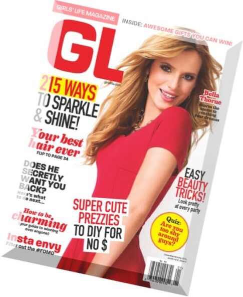 Girls’ Life Magazine – December-January 2015