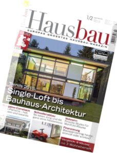 Hausbau Magazin Januar-Februar 01-02, 2015