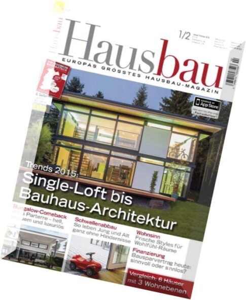Hausbau Magazin Januar-Februar 01-02, 2015