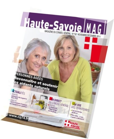 Haute-Savoie Mag N 152, Novembre-Decembre 2014