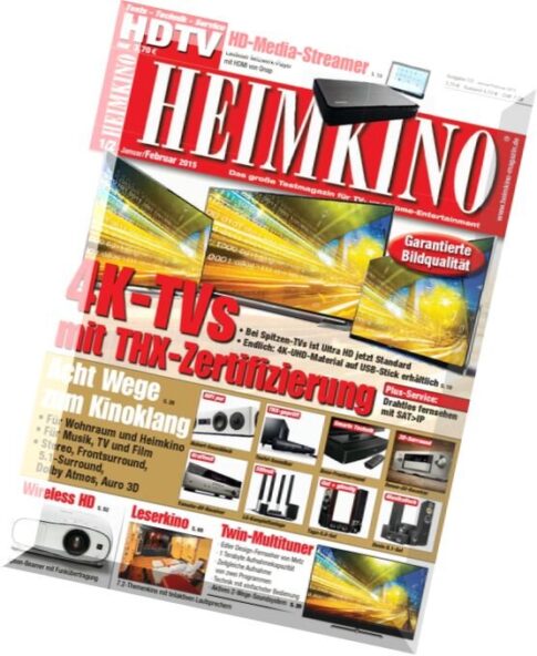 Heimkino – Januar-Februar 2015