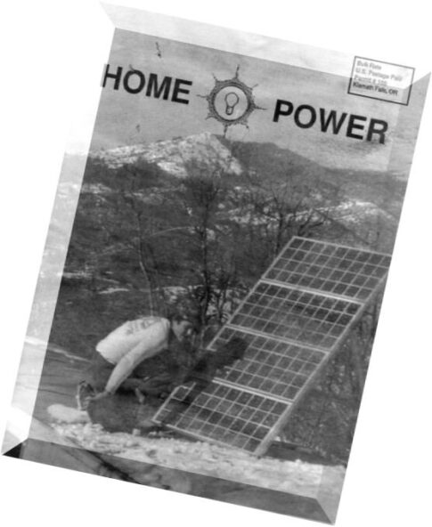Home Power Magazine — Issue 002 — 1988-01
