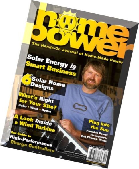 Home Power Magazine — Issue 116 — 2006-12-2007-01